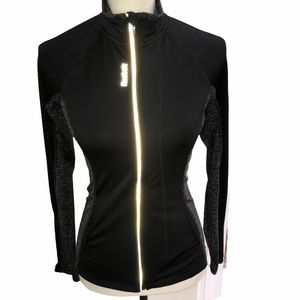 Reebok black running jacket Size XS